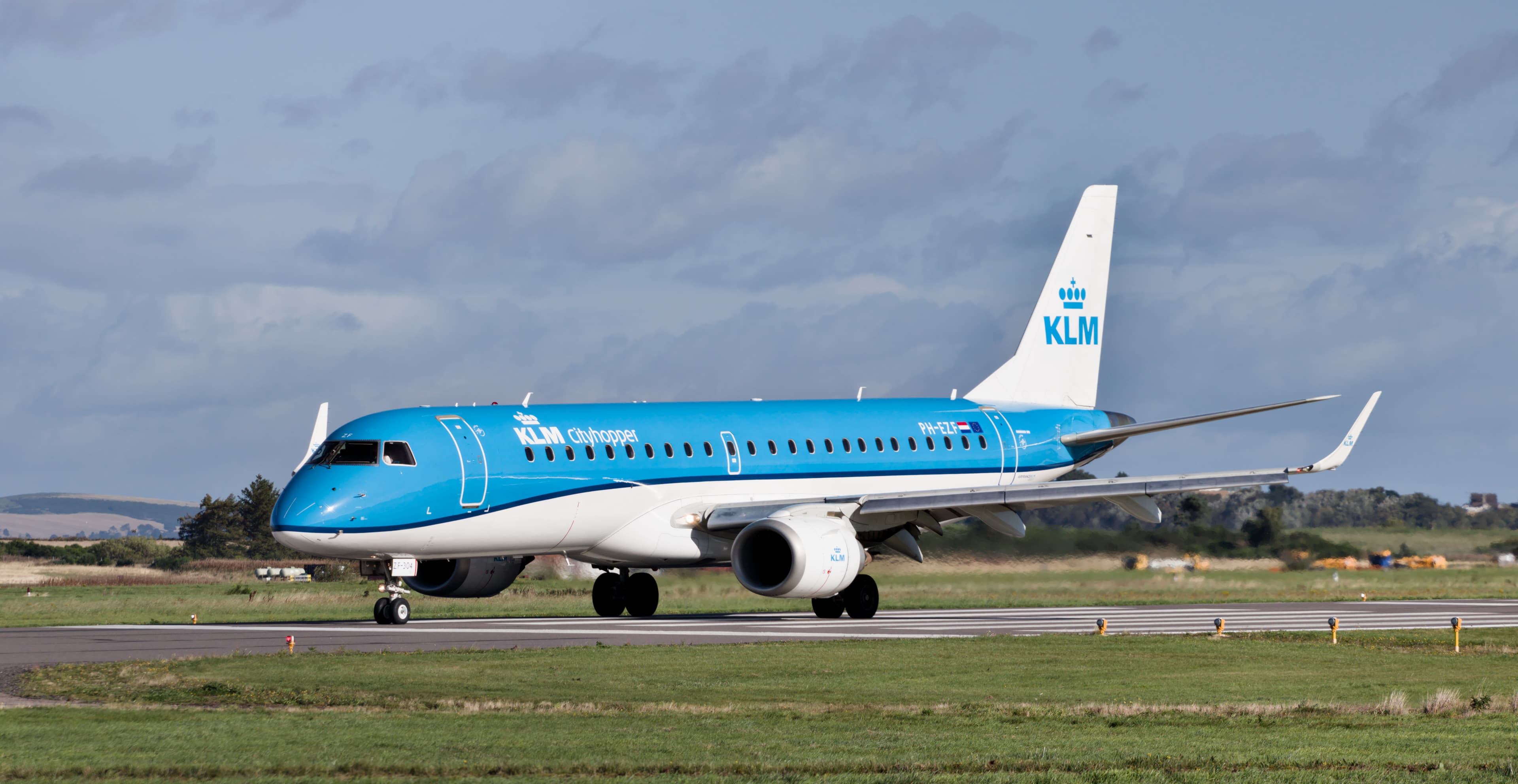 KLM Cityhopper aircraft photographed at Inverness Airport